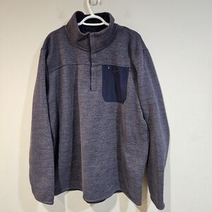 Under Armour Men's Blue 1/4 Zip Pullover